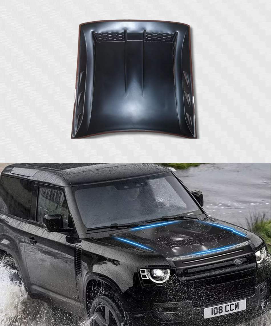 BONNET HOODS LAND ROVER DEFENDER