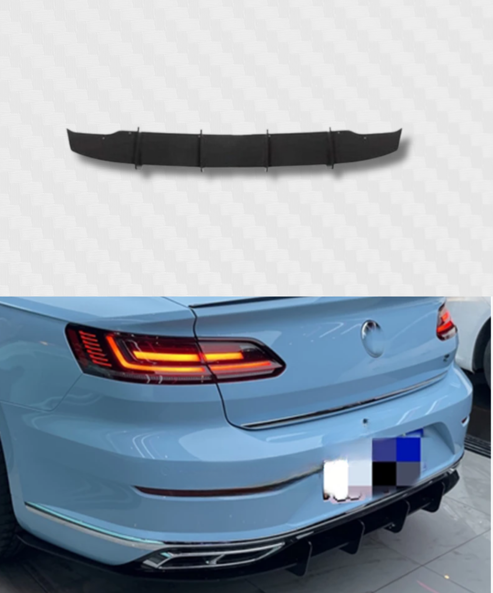 REAR DIFFUSER ARTEON R-LINE