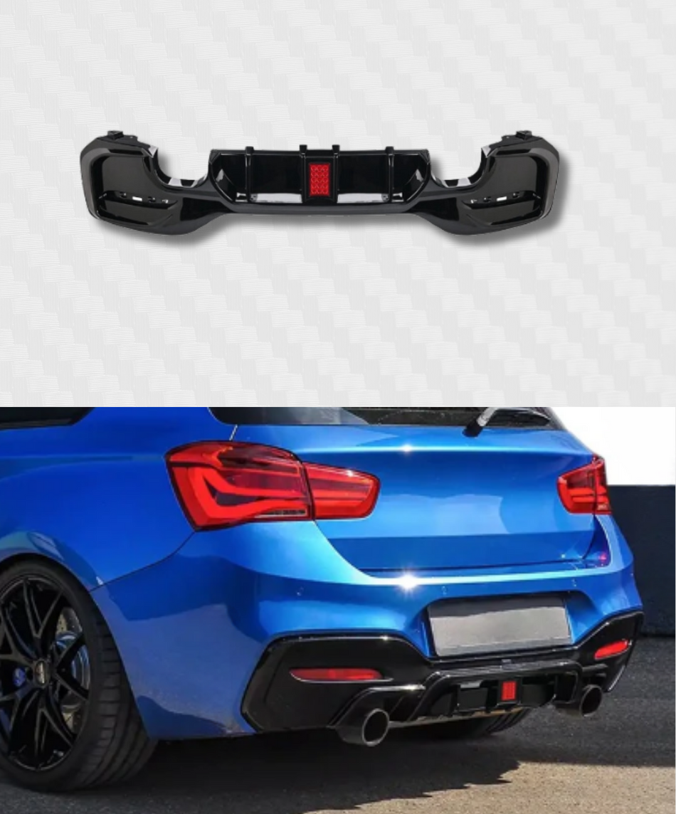 REAR DIFFUSER BMW 1 SERIES M SPORT F20 F21 M135i M140i E92 E93