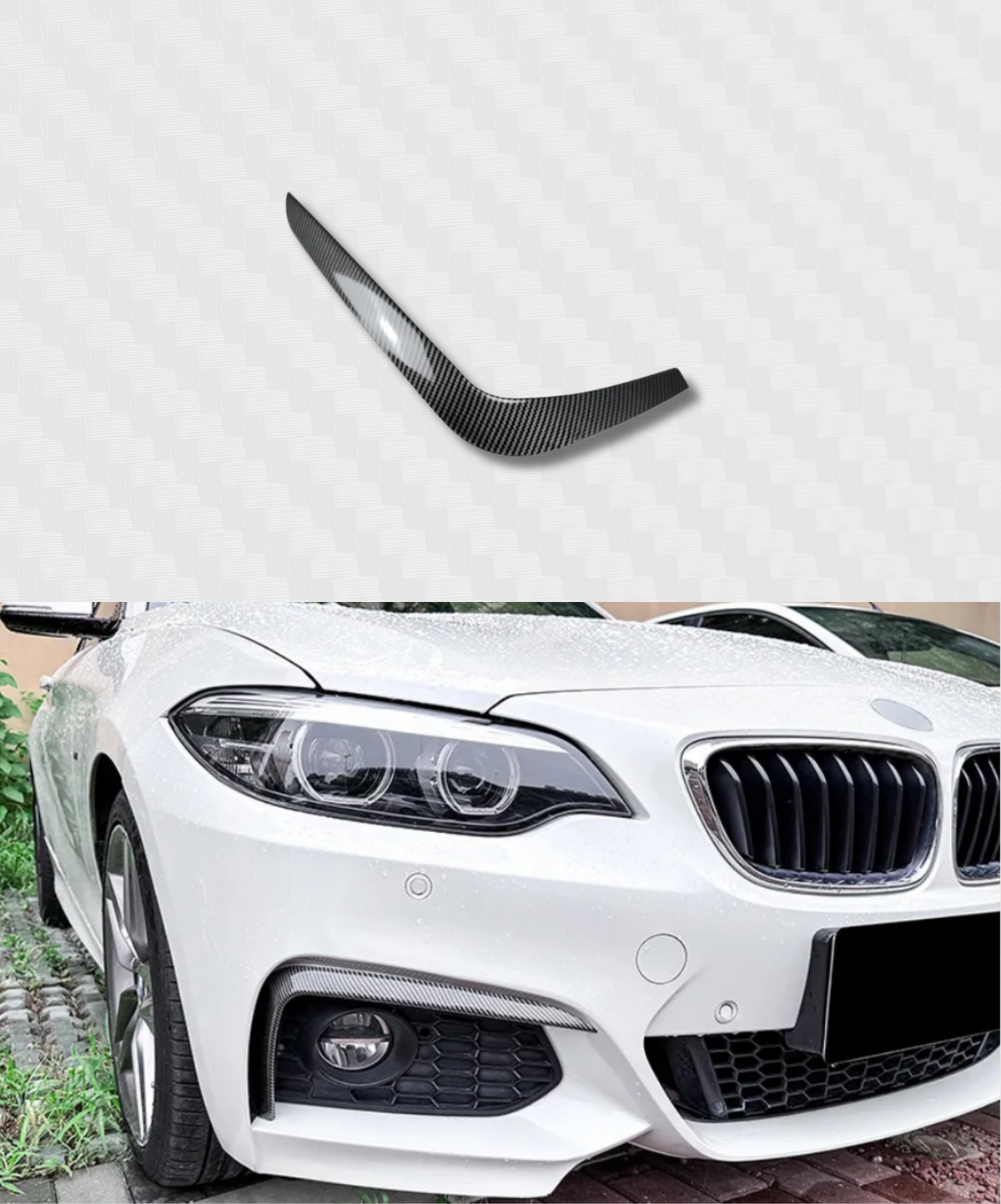 FRONT SPLITTER M2 F87 F22 F23