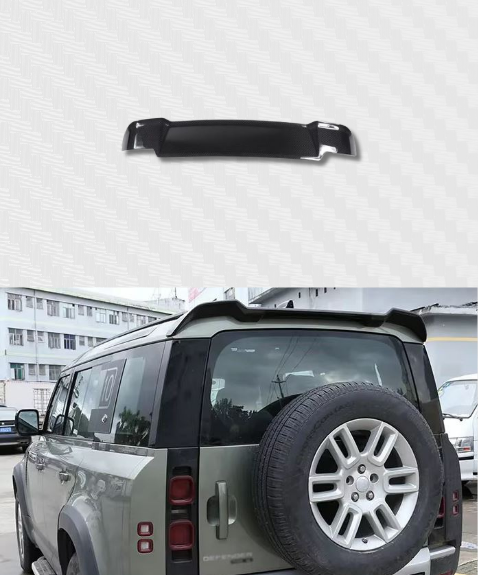 SPOILER LAND ROVER DEFENDER