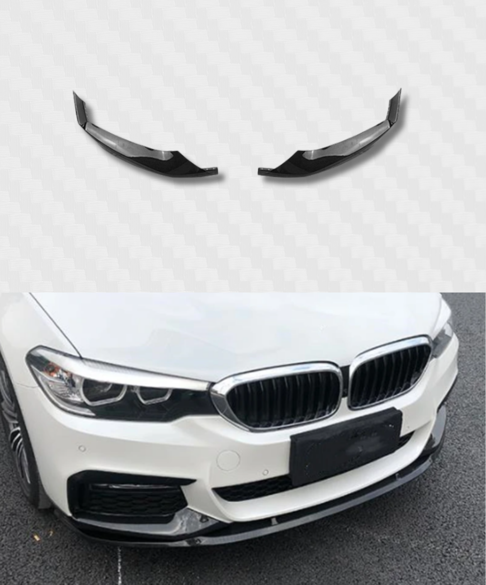 FRONT SPLITTER BMW 5 SERIES G30 G31 M SPORT