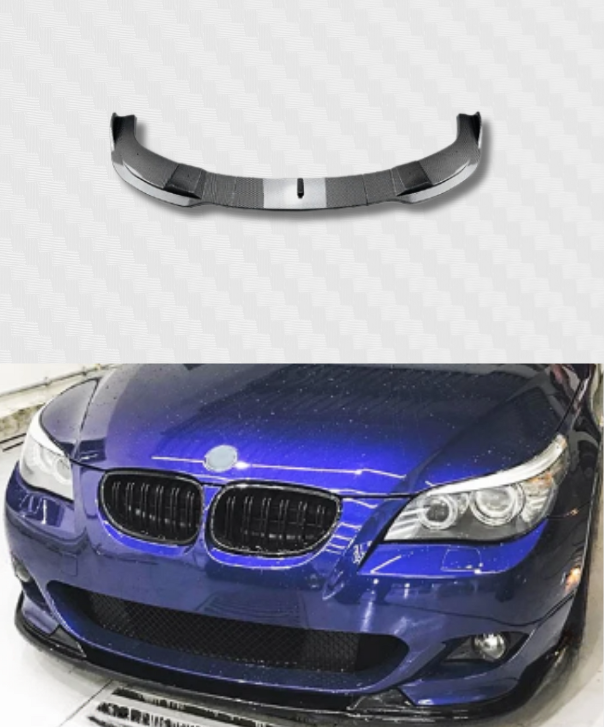 FRONT SPLITTER BMW 5 SERIES E60 E61 M SPORT