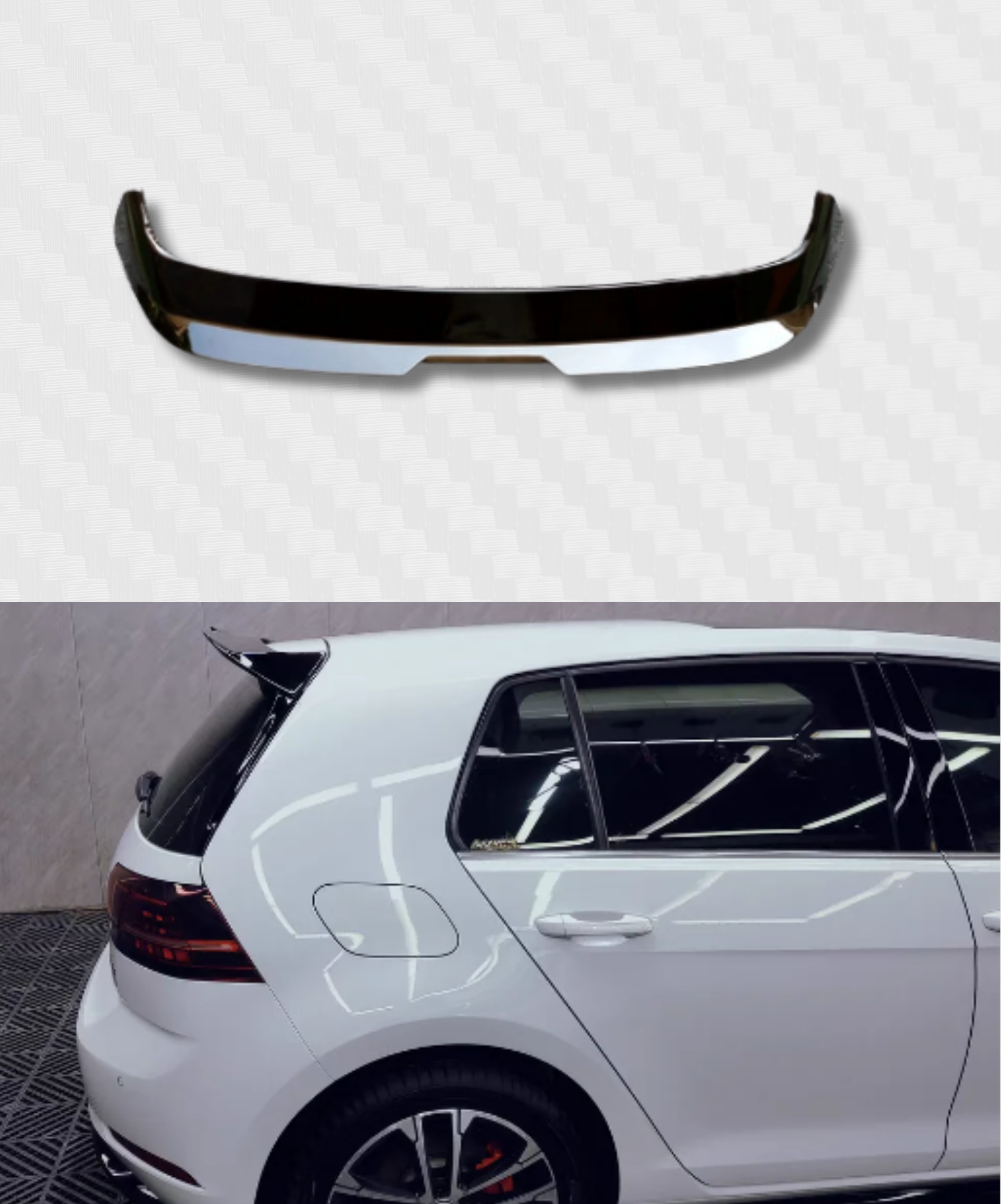 SPOILER GOLF MK7 GTI GTI, GTD, GTE, R-Line