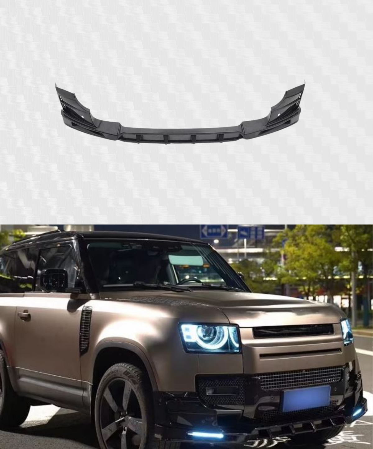 FRONT SPLITTER RANGE ROVER DEFENDER