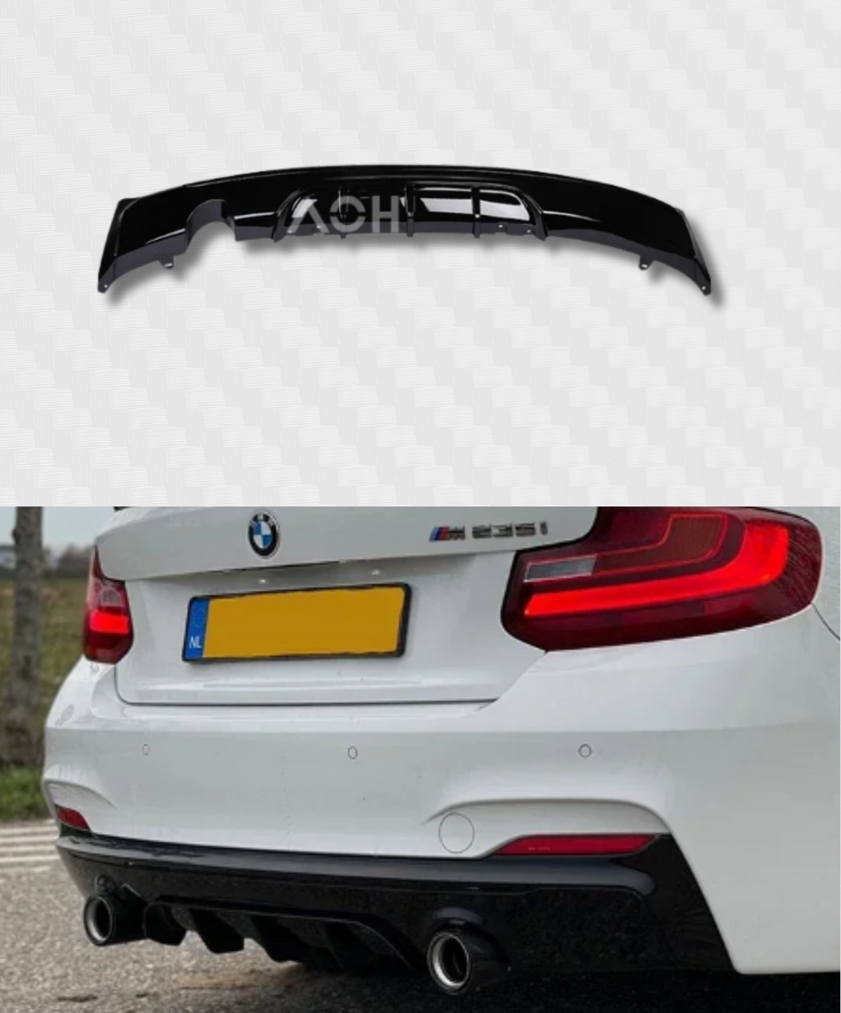 REAR DIFFUSER BMW 2 SERIES F22 F23