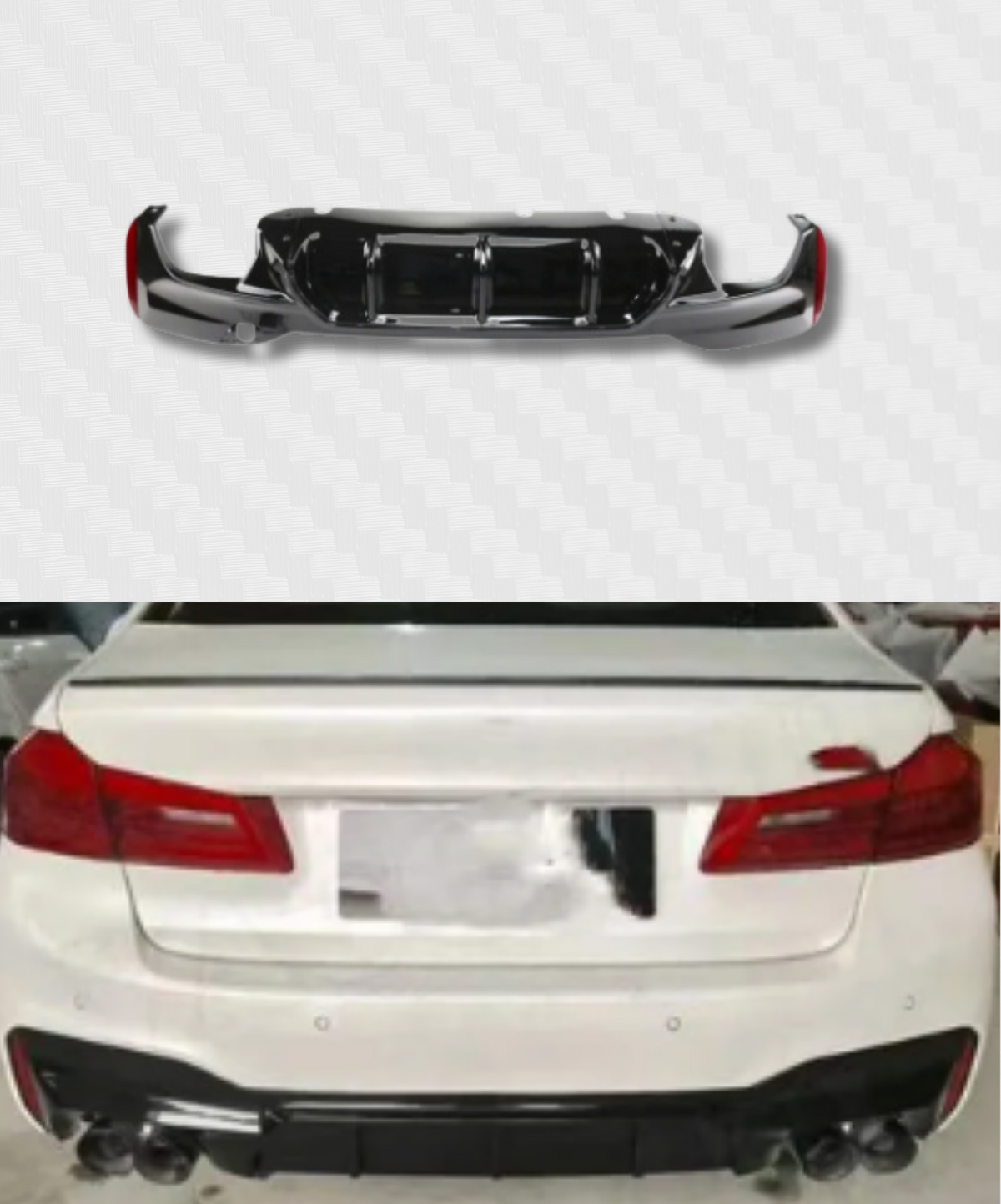 REAR DIFFUSER M5 G30 G38