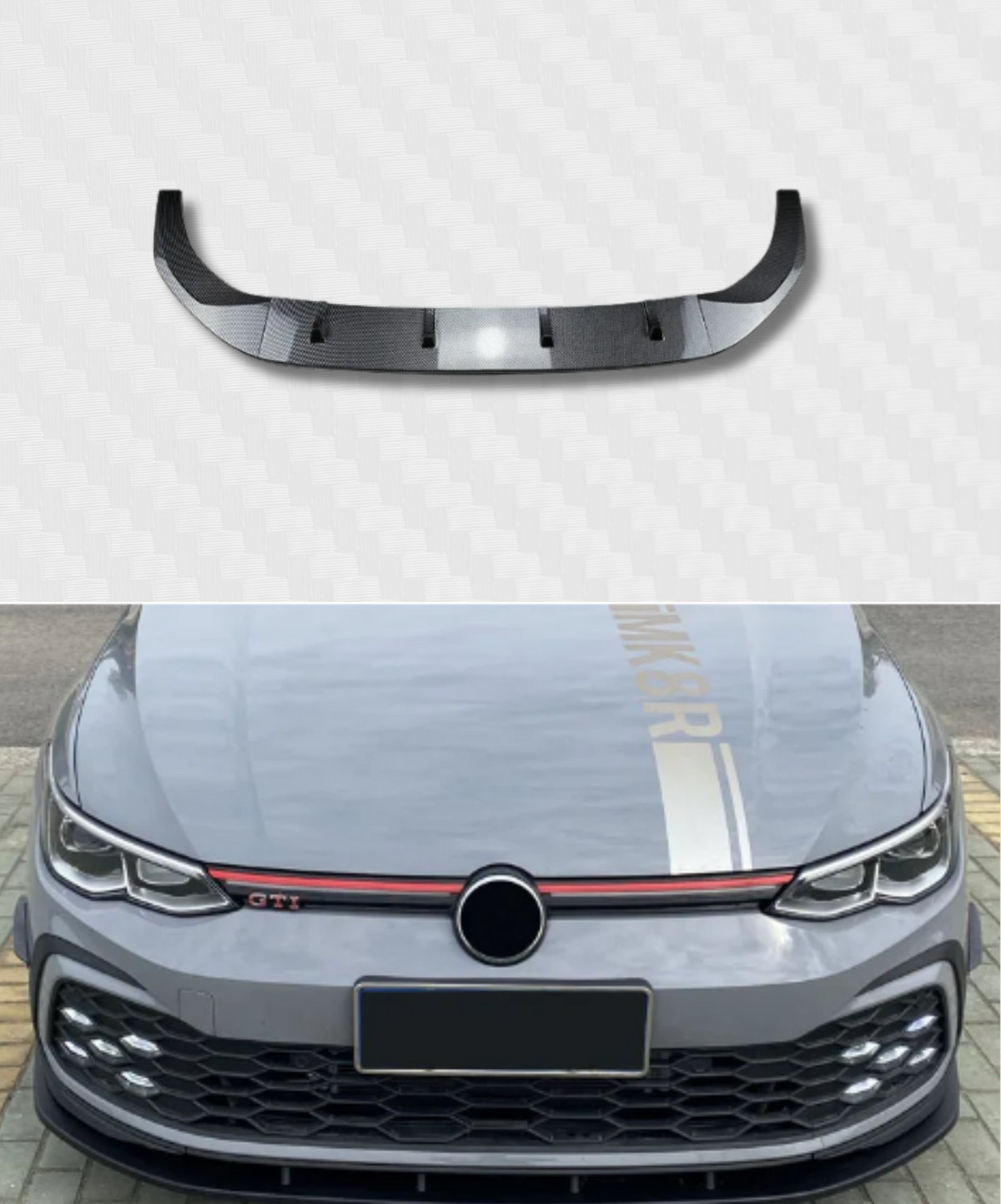 FRONT SPLITTER GOLF MK6 R R20