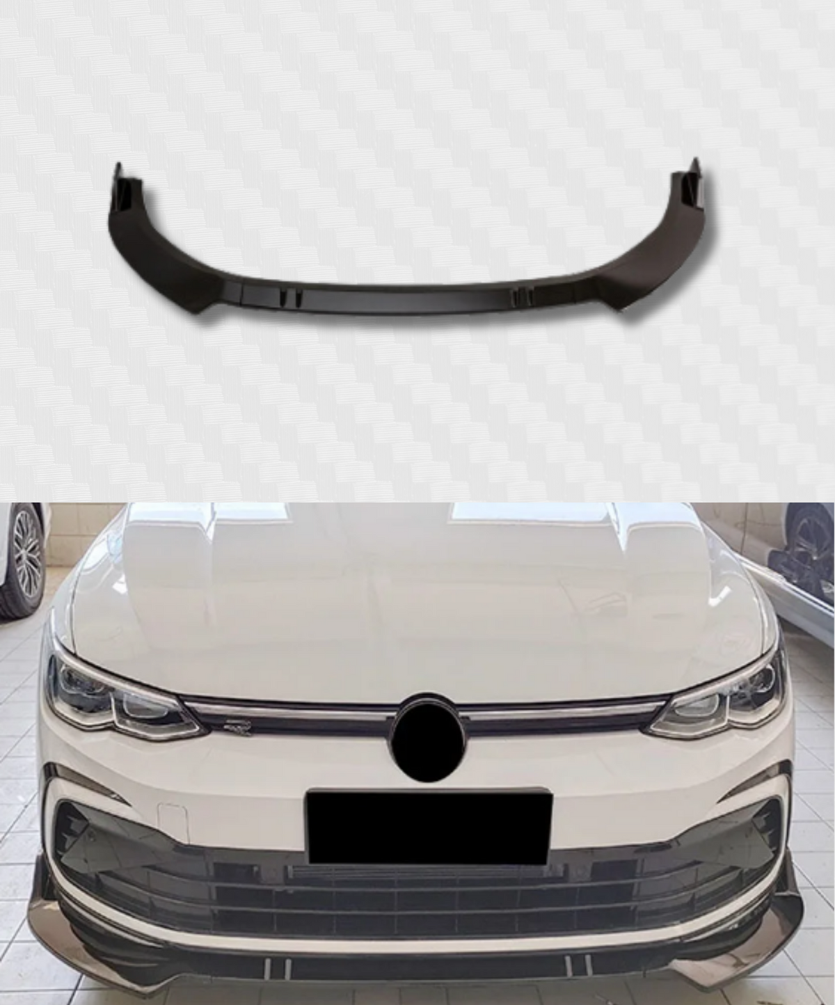 FRONT SPLITTER GOLF 8 MK8 GTI RLINE