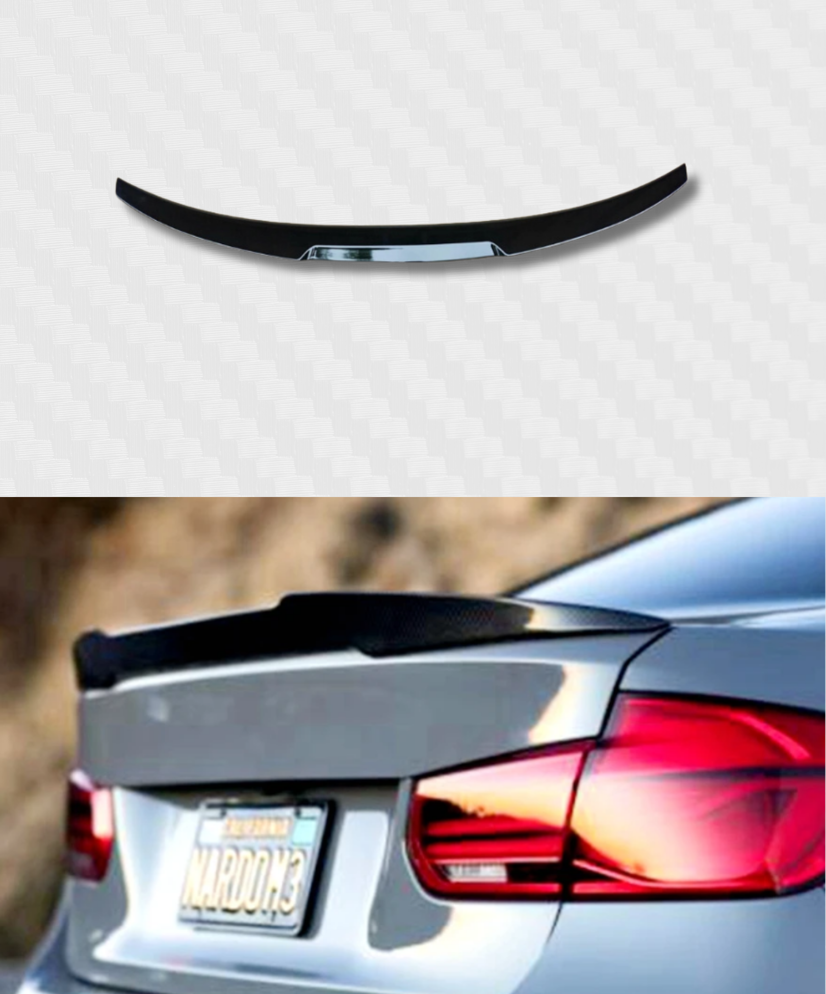 SPOILER BMW 3 SERIES F30 F35 - elemento design