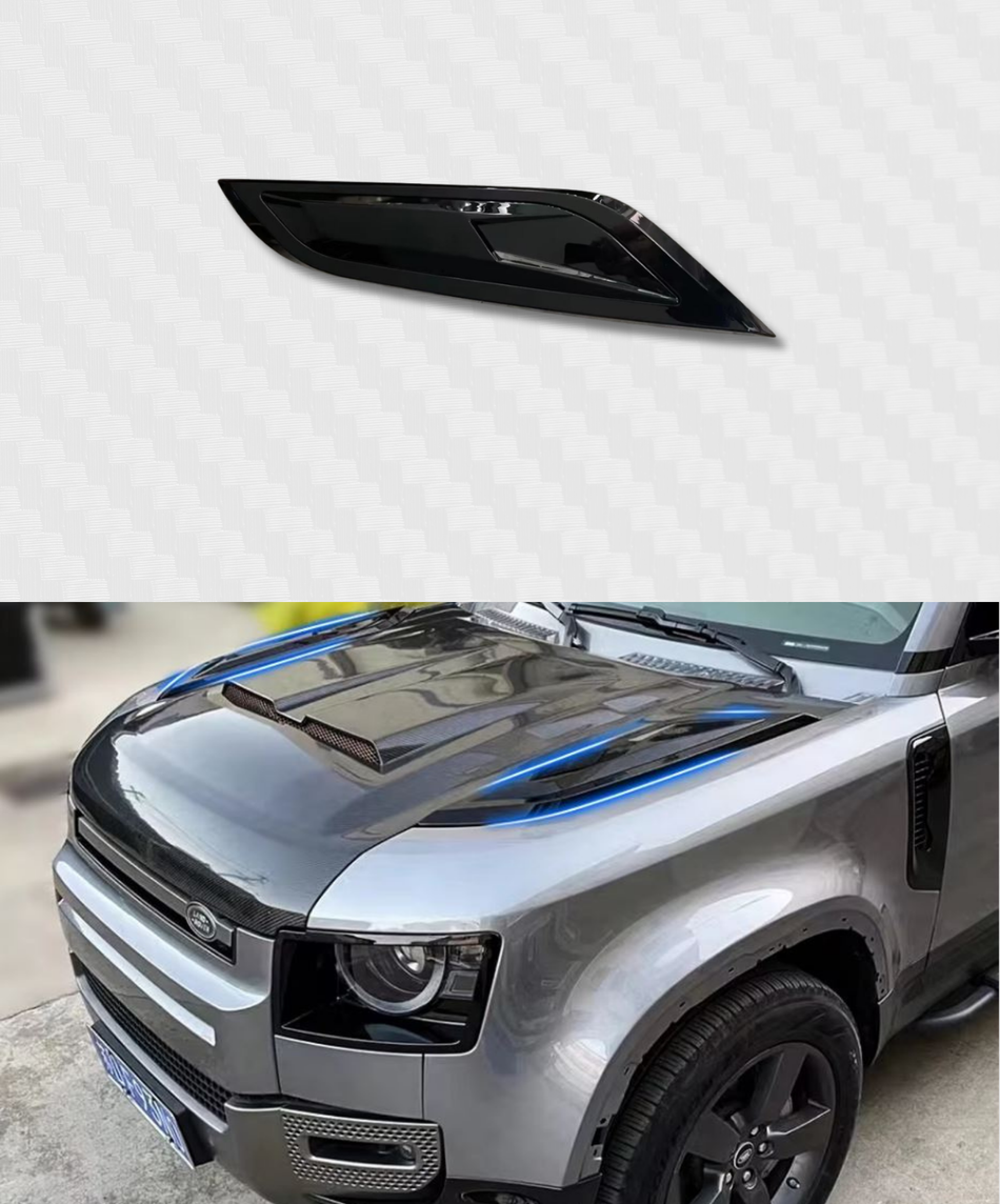 BONNET VENTS LAND ROVER DEFENDER