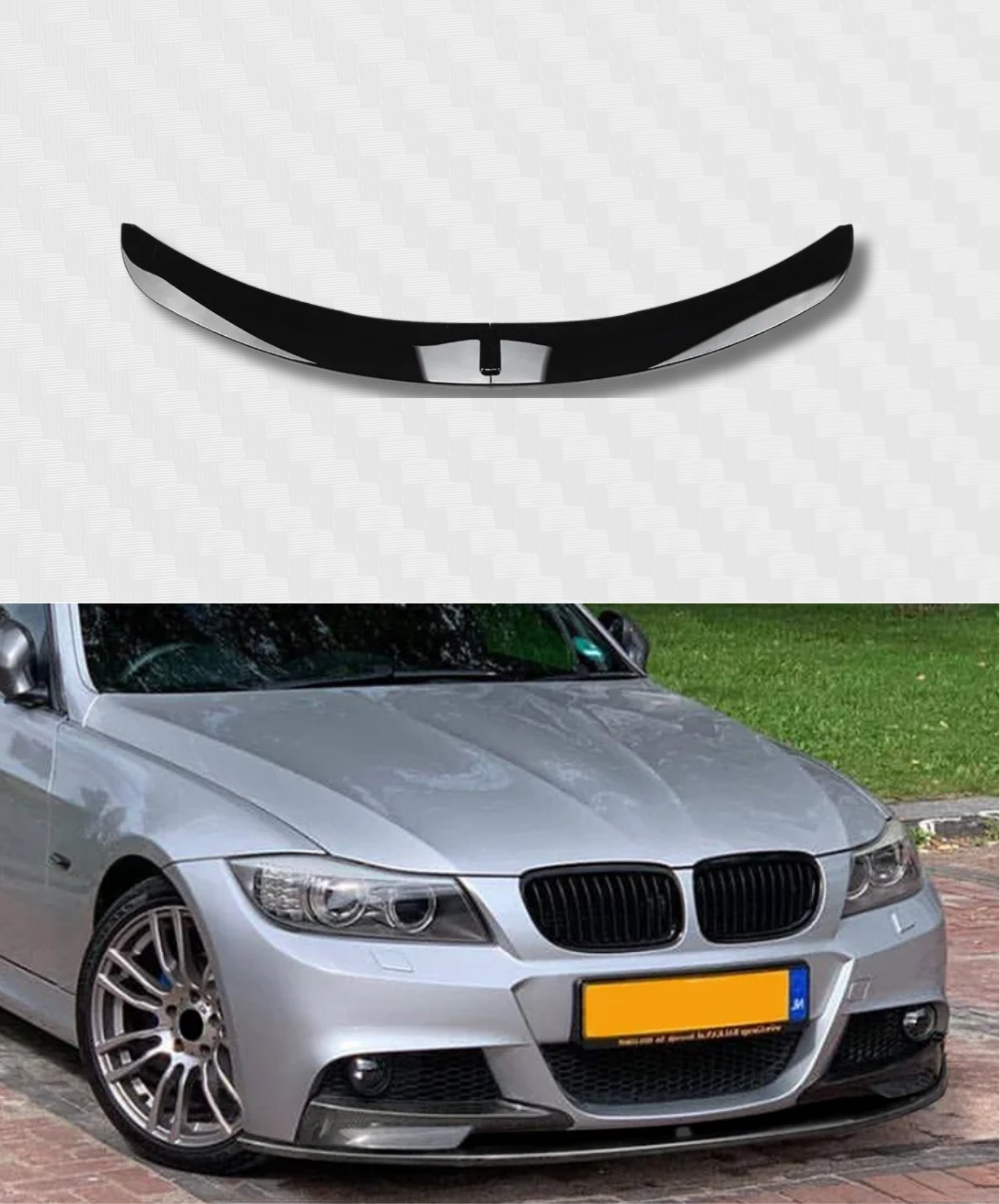 FRONT SPLITTER BMW 3 SERIES E90 E91