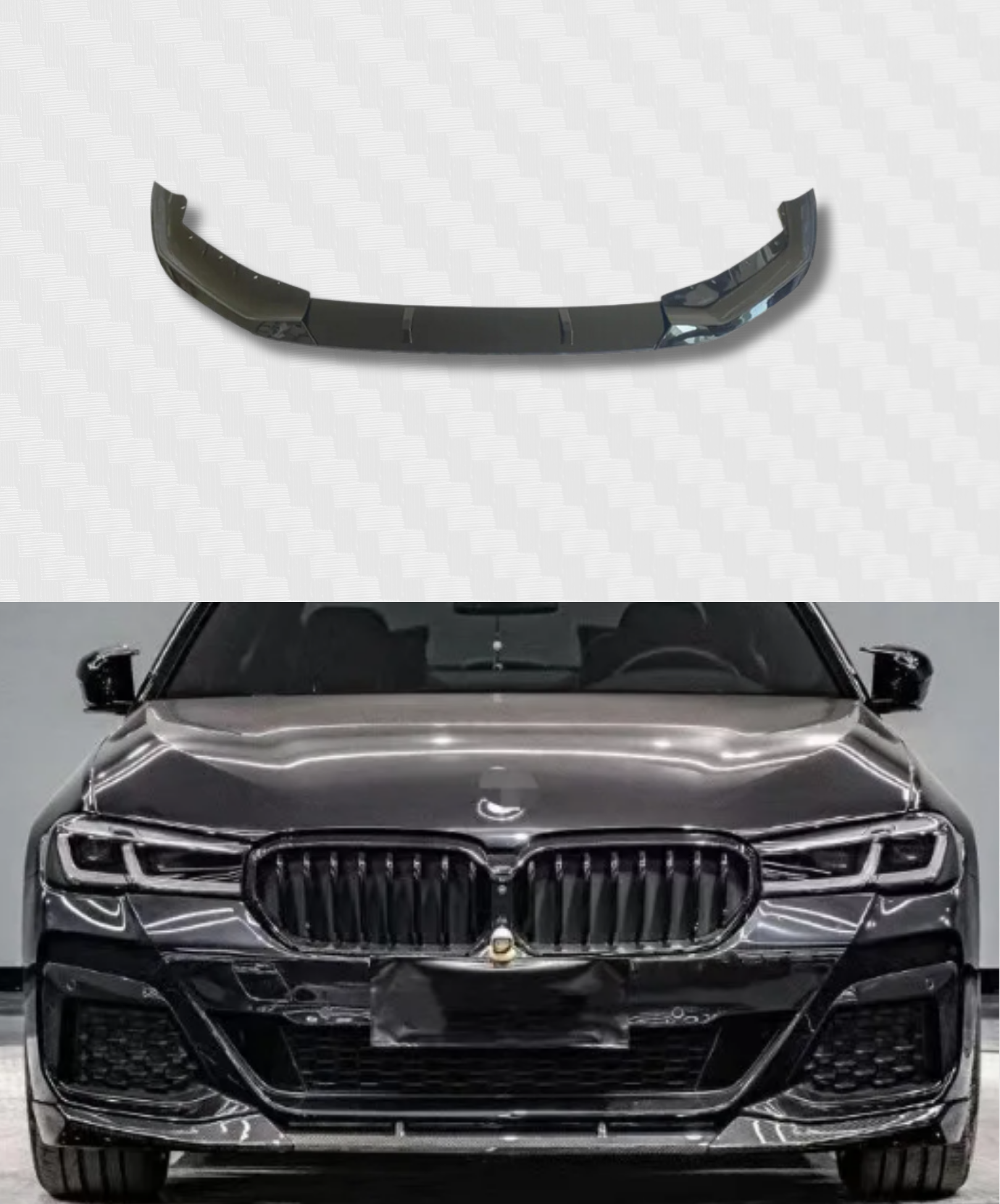 FRONT SPLITTER BMW 5 SERIES G30 LCI M SPORT