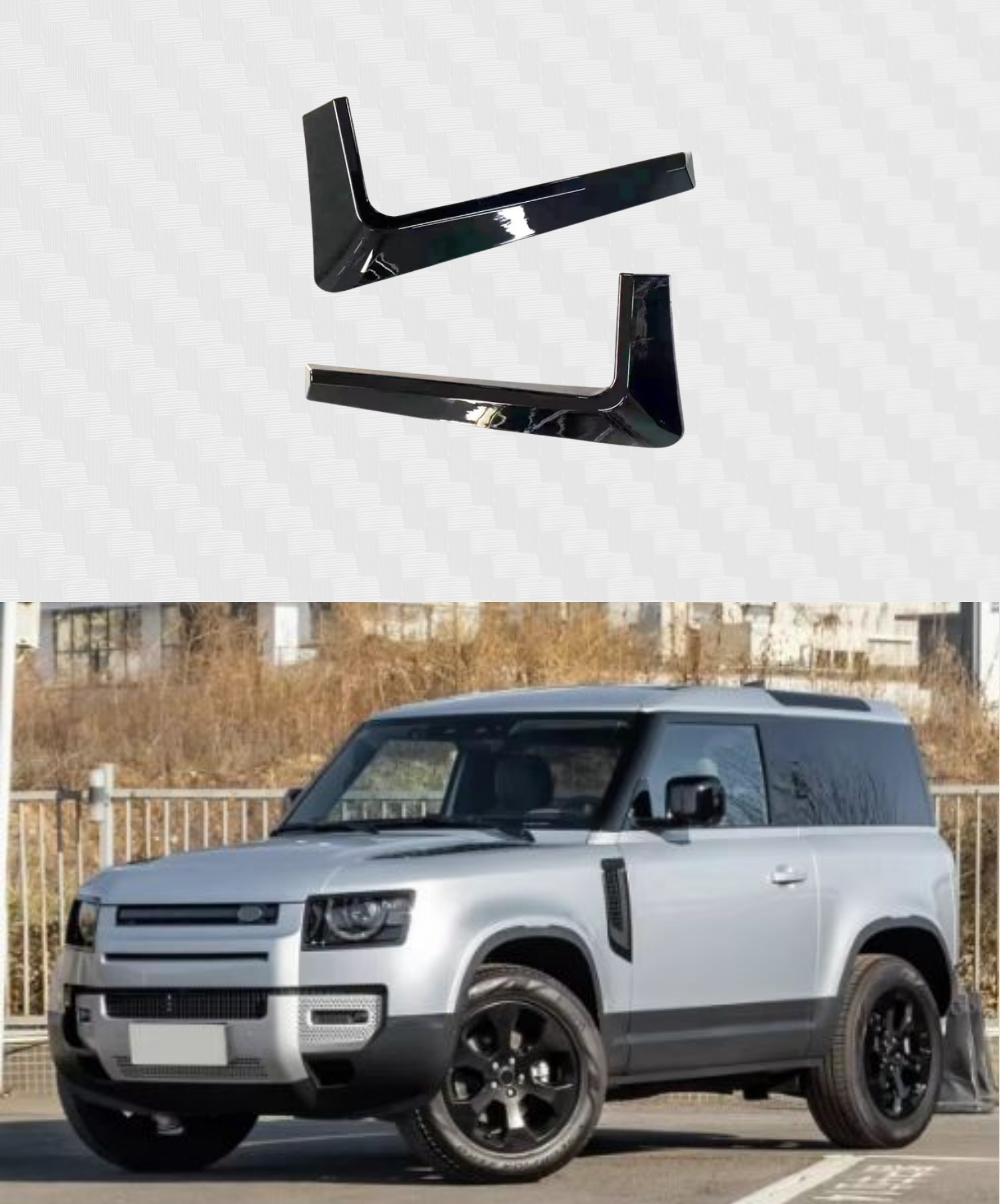 CANARDS RANGE ROVER DEFENDER