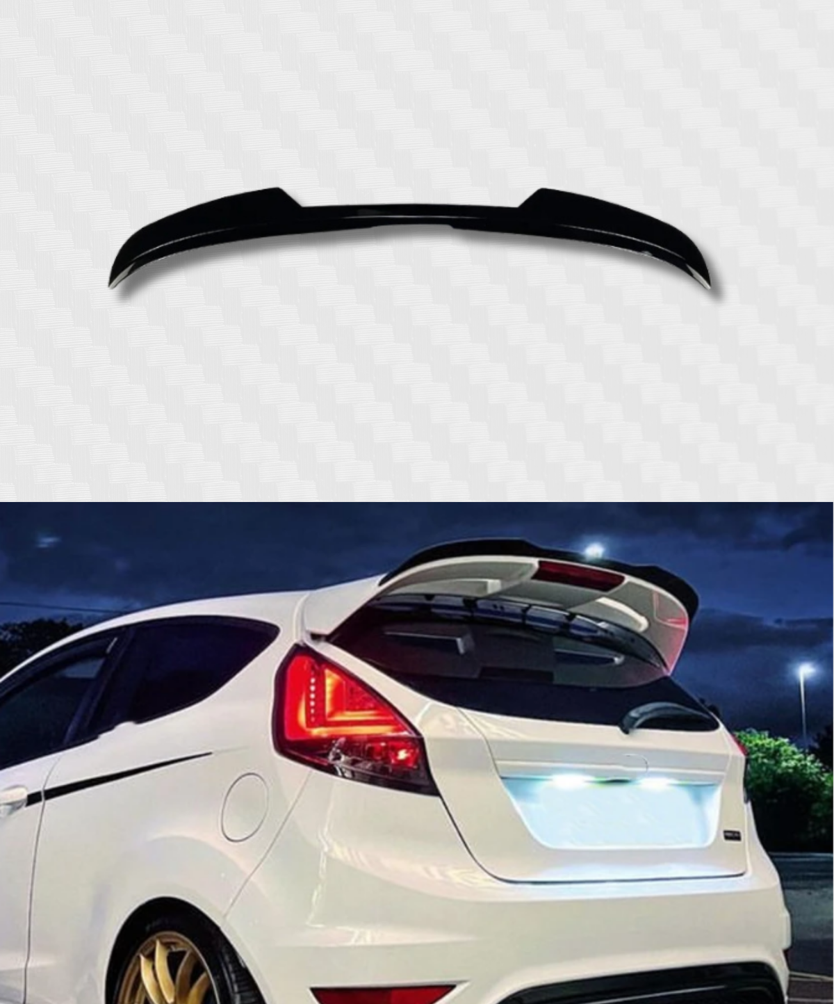 SPOILER FIESTA MK6 ST-LINE MK6.5