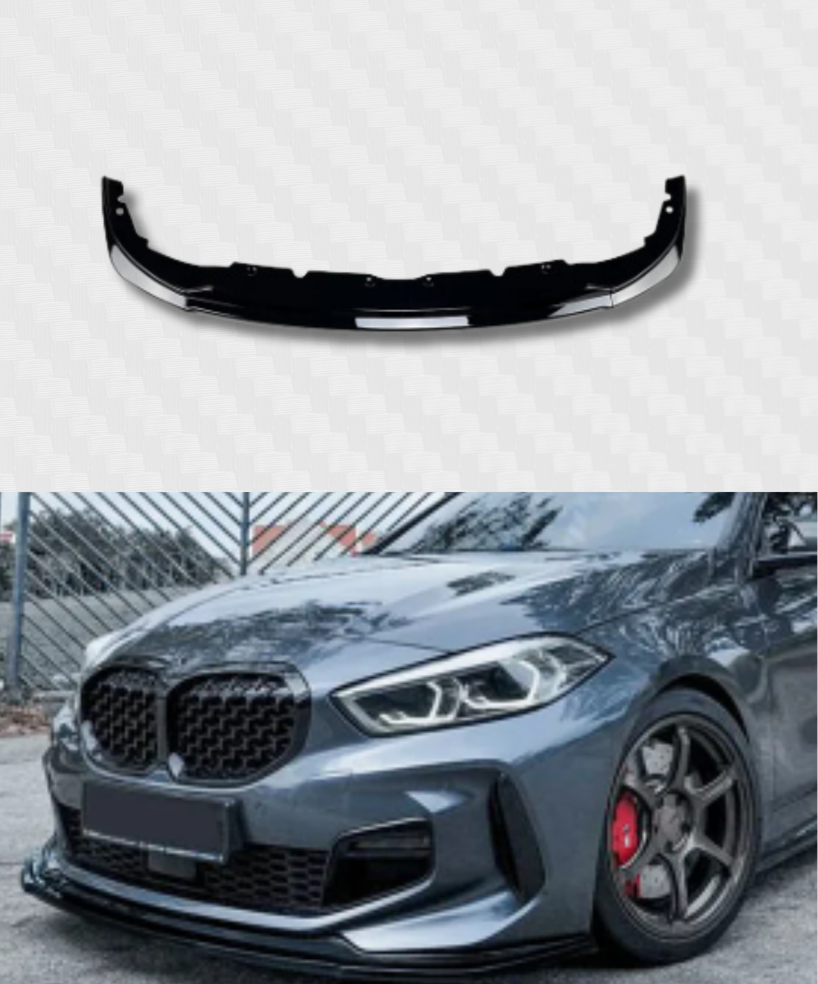 FRONT SPLITTER BMW 1 SERIES F40 M SPORT 