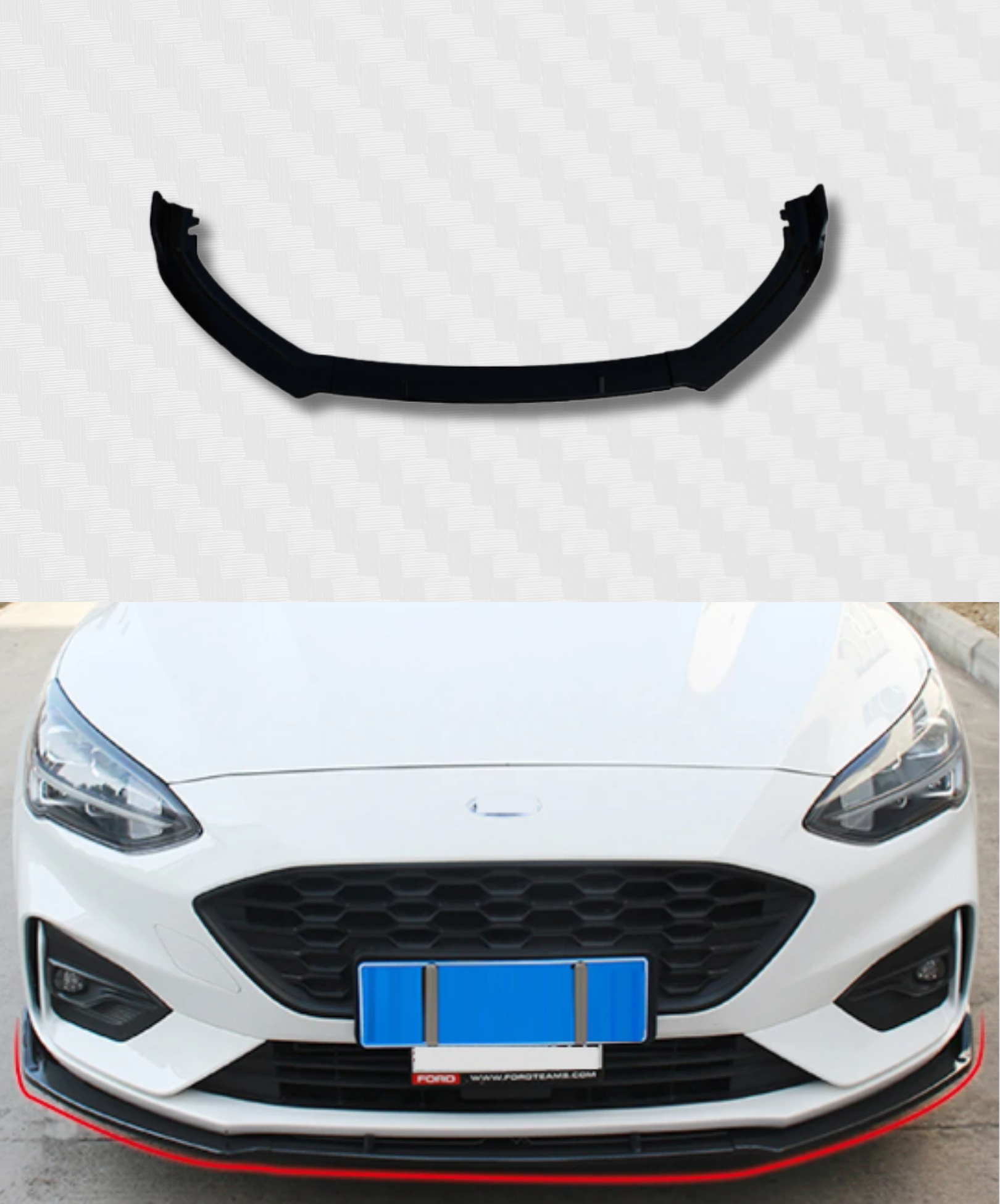 FRONT SPLITTER FOCUS MK4 ST-LINE 