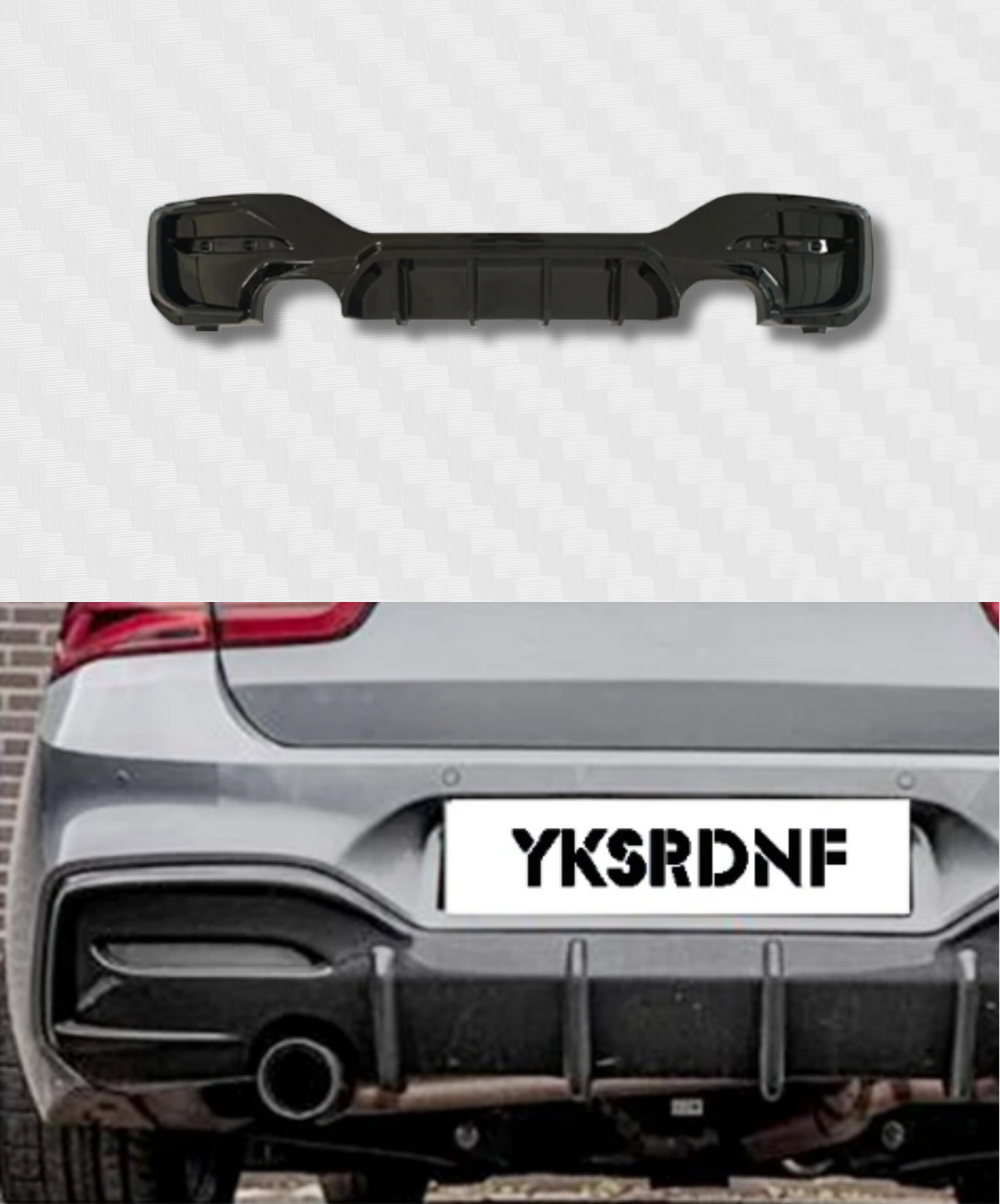 REAR DIFFUSER 1 SERIES M SPORT F20 F21