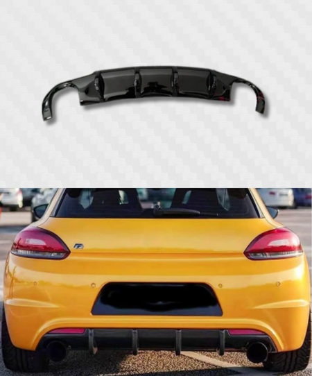 REAR DIFFUSER VOLKSWAGEN SCIROCCO R 