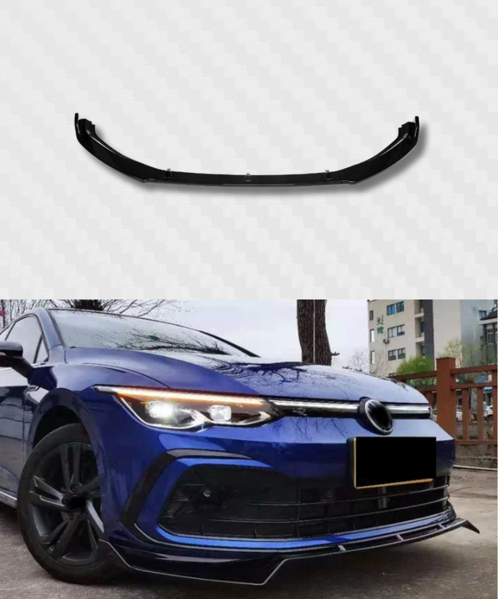 FRONT  SPLITTER GOLF MK7