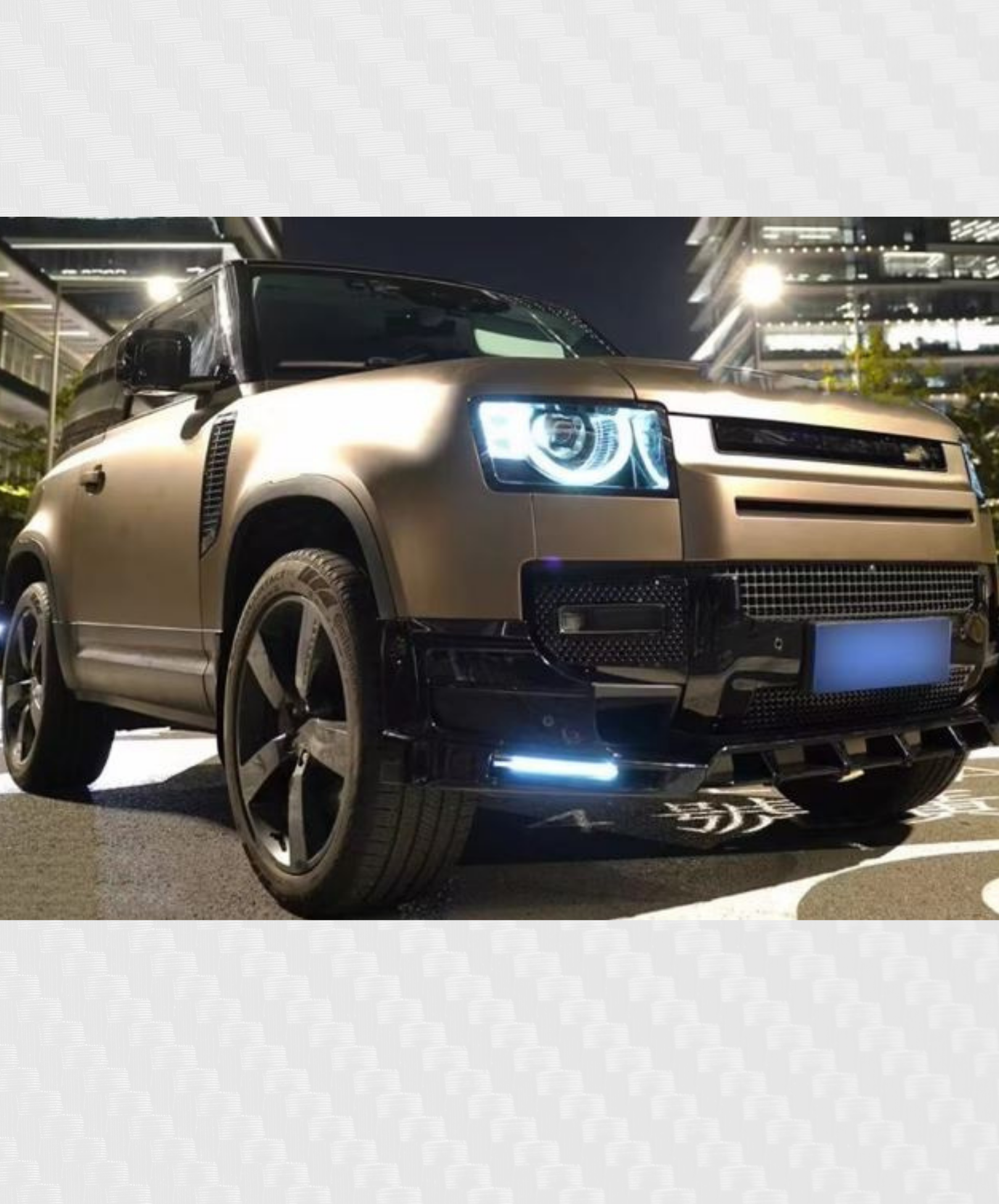 FRONT SPLITTER RANGE ROVER DEFENDER