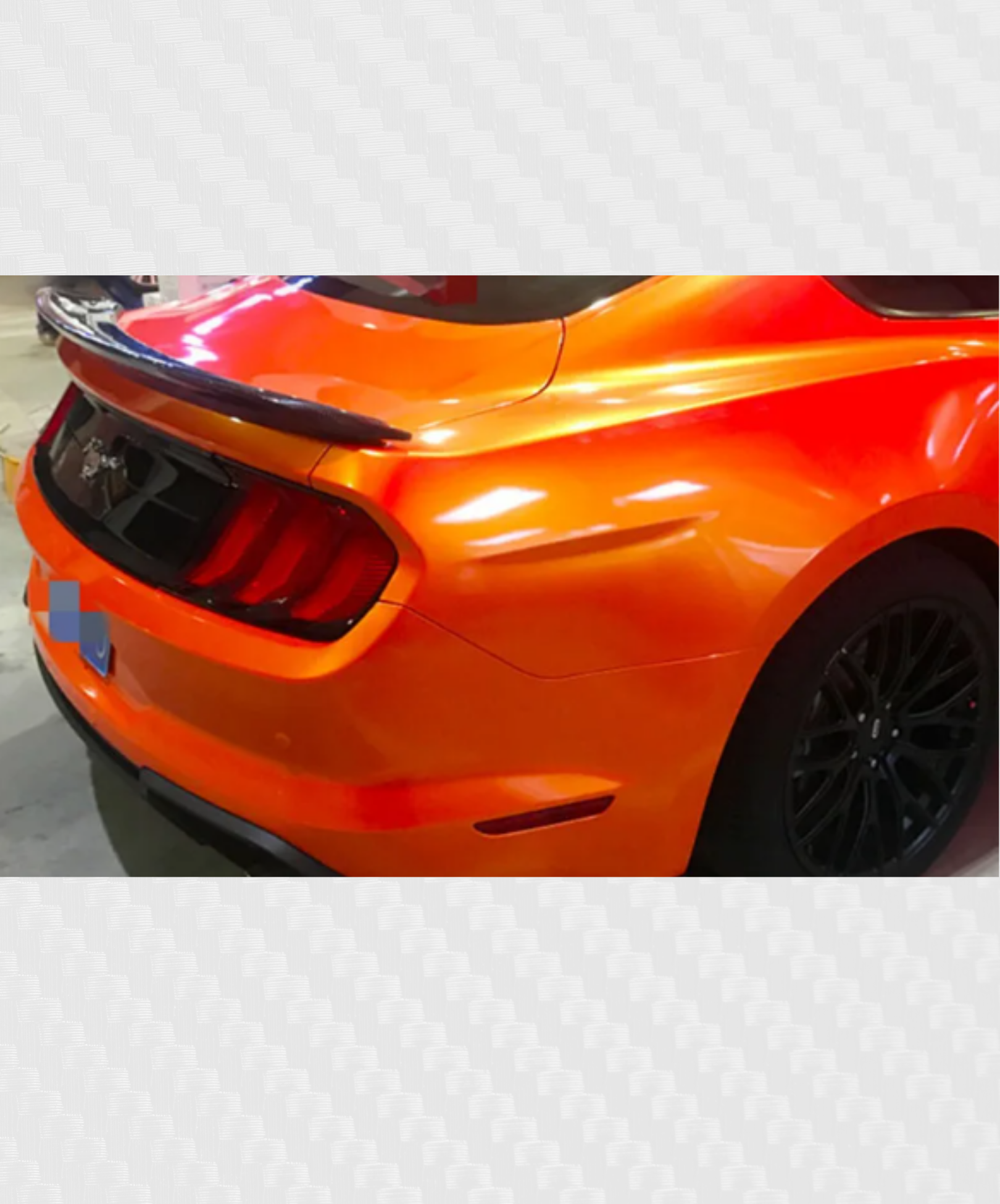 SPOILER MUSTANG GT 2.3L ECO-BOOST