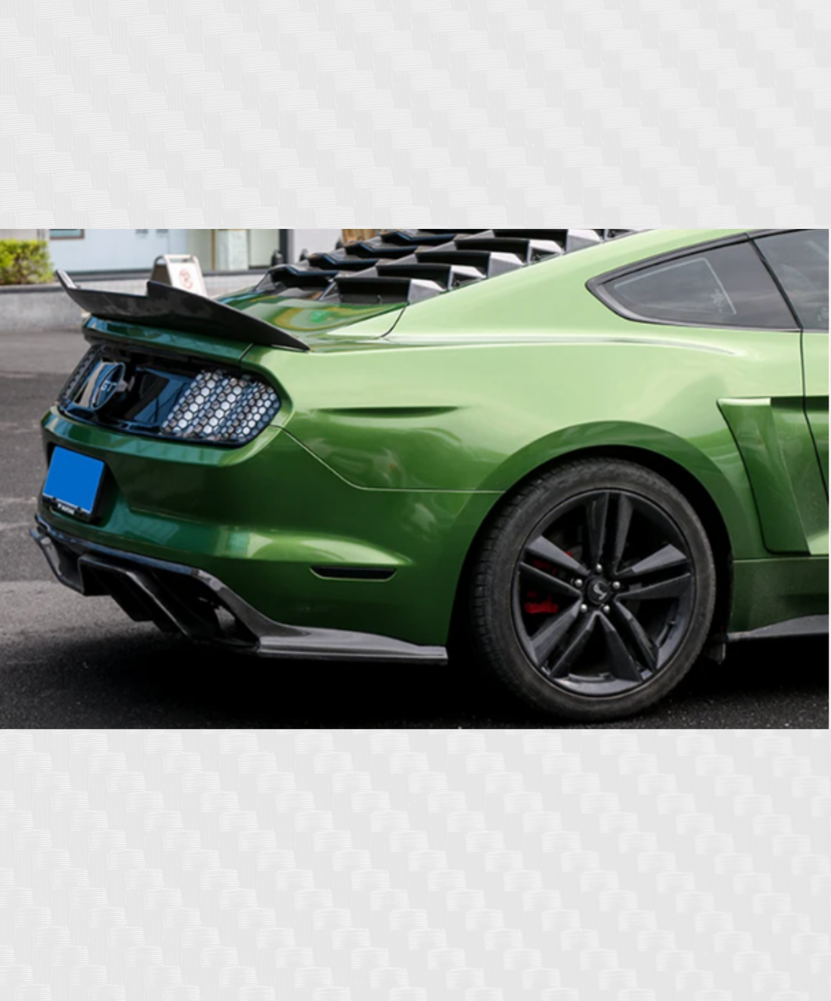 SPOILER MUSTANG GT 2.3L ECO-BOOST