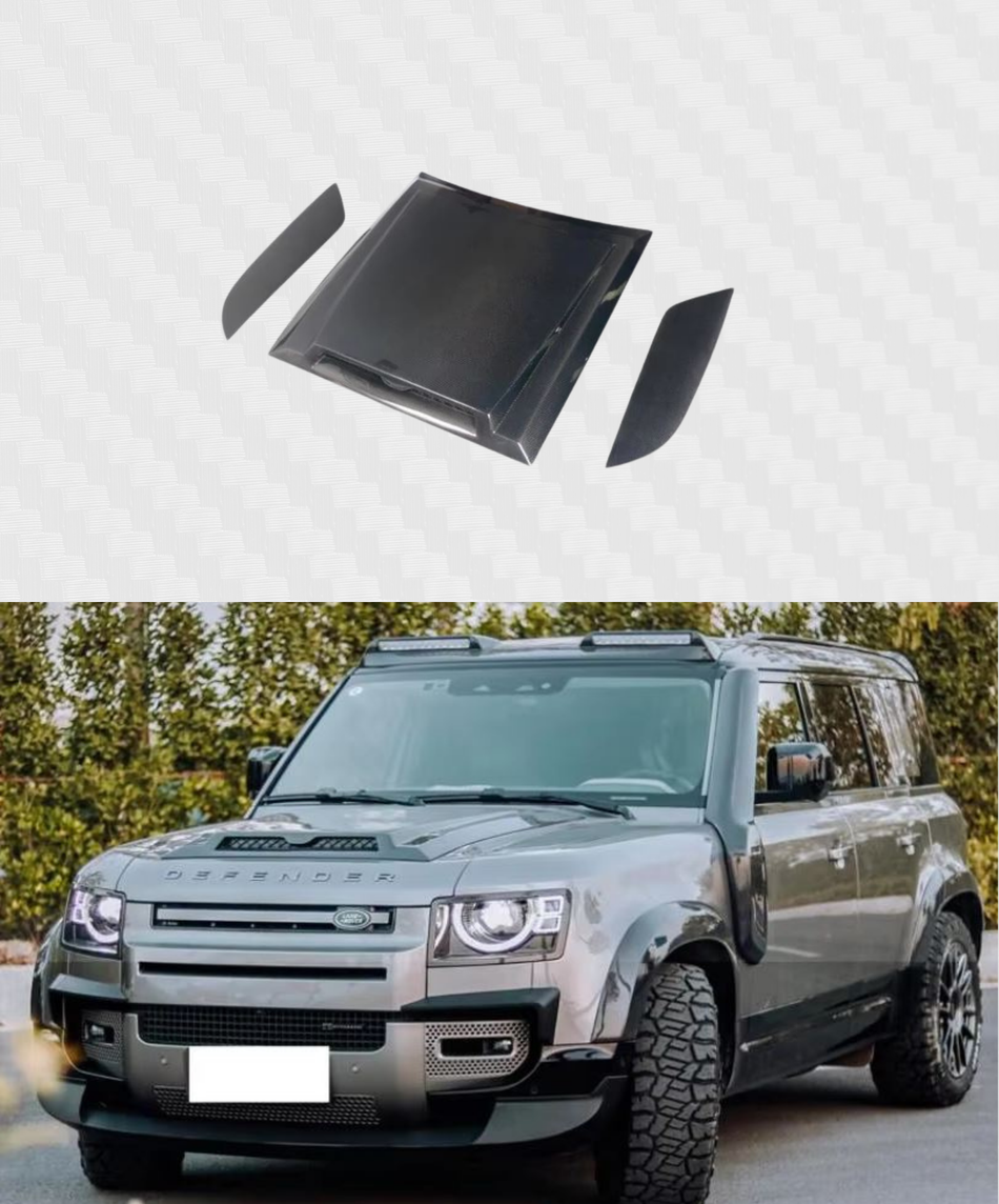 BONNET HOODS LAND ROVER DEFENDER