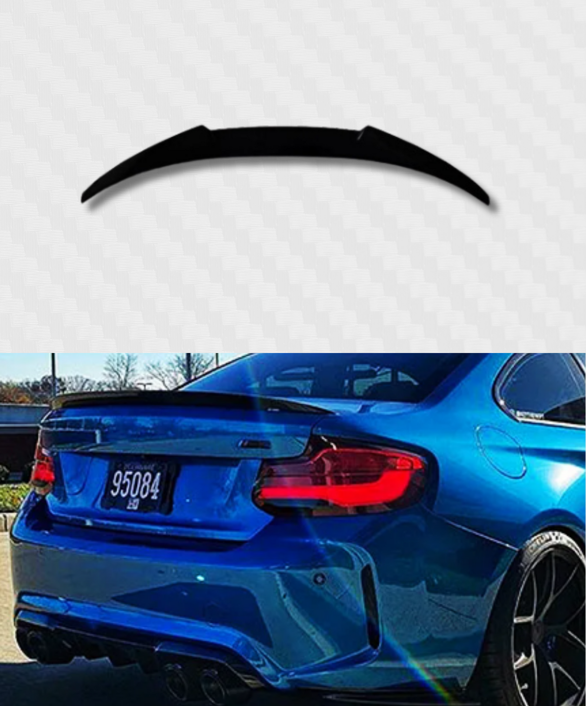 SPOILER BMW 2 SERIES F22 F23 F87 - elemento design