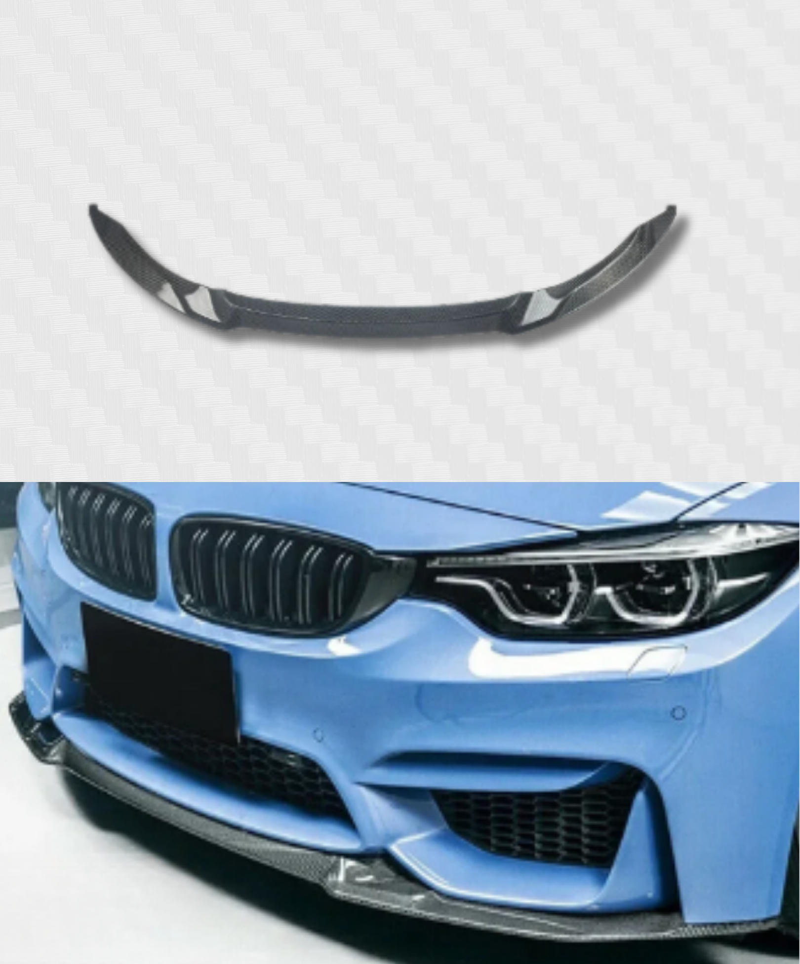 FRONT SPLITTER  BMW M3 F80 F82 F83