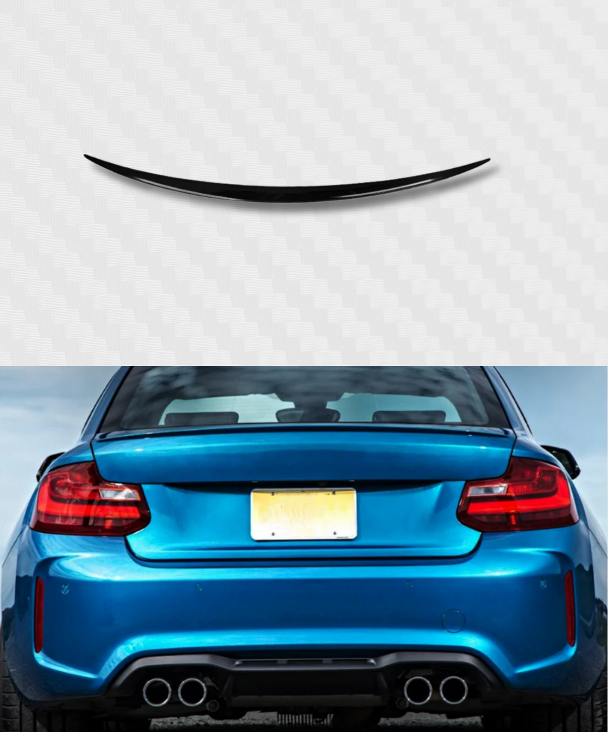 SPOILER BMW 2 SERIES M2 F22 F23 F87