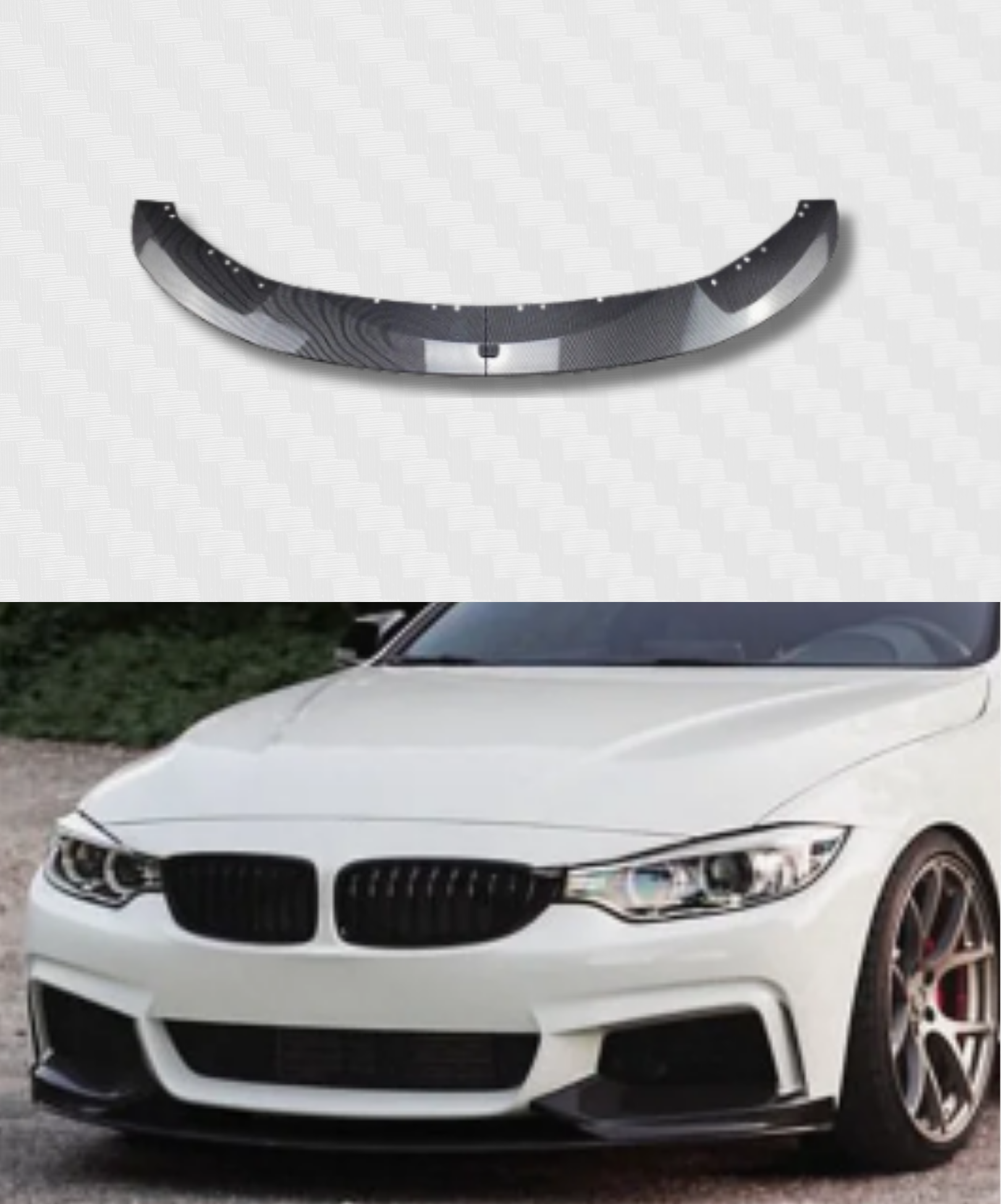 FRONT SPLITTER BMW 4 SERIES F32 F33 F36