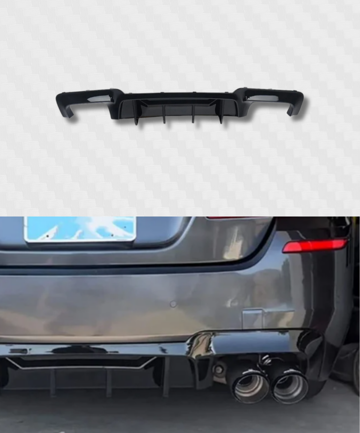 REAR DIFFUSER M5 F10