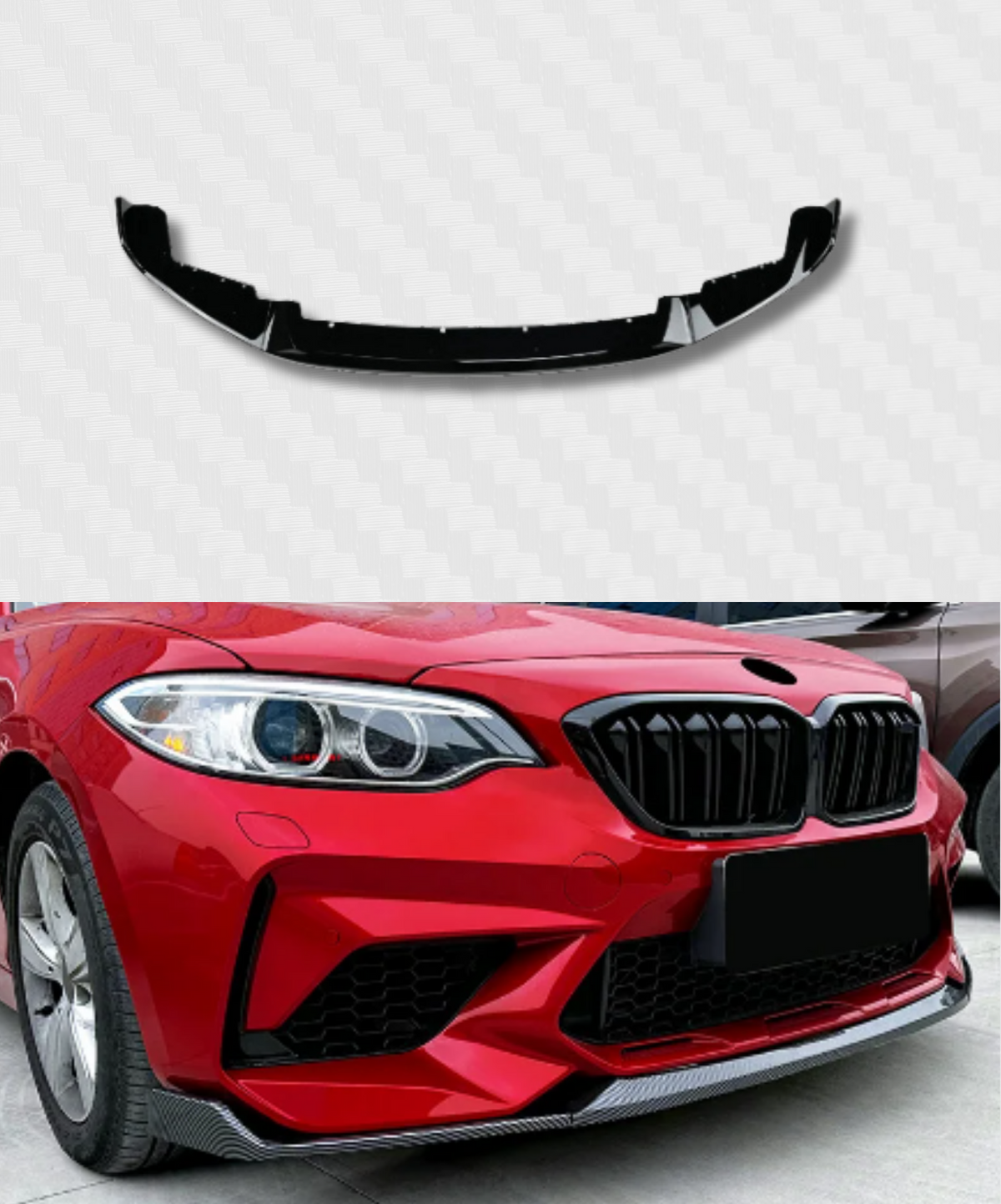 FRONT SPLITTER BMW 2 SERIES F87