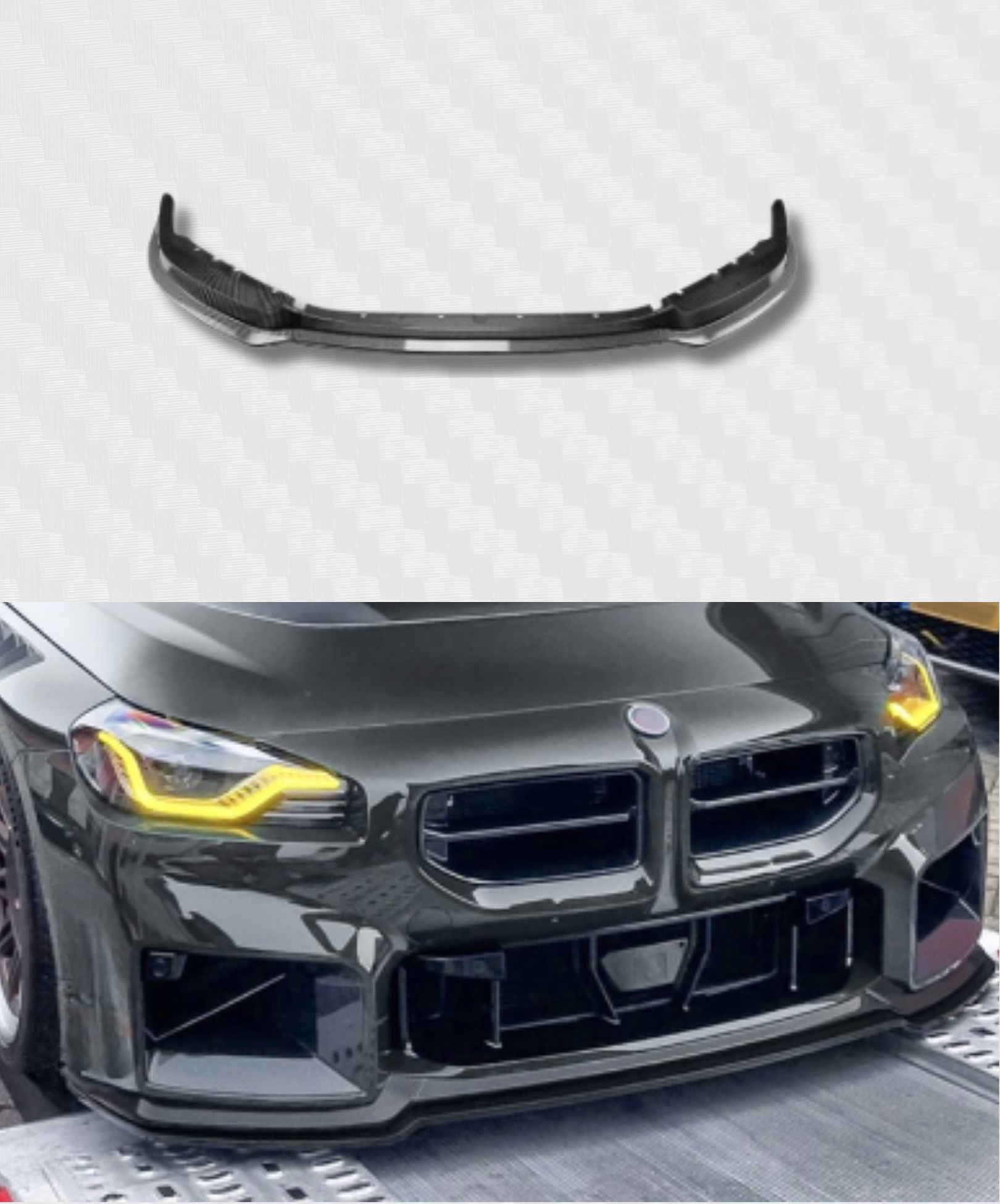 FRONT SPLITTER BMW 2 SERIES / M2 G87