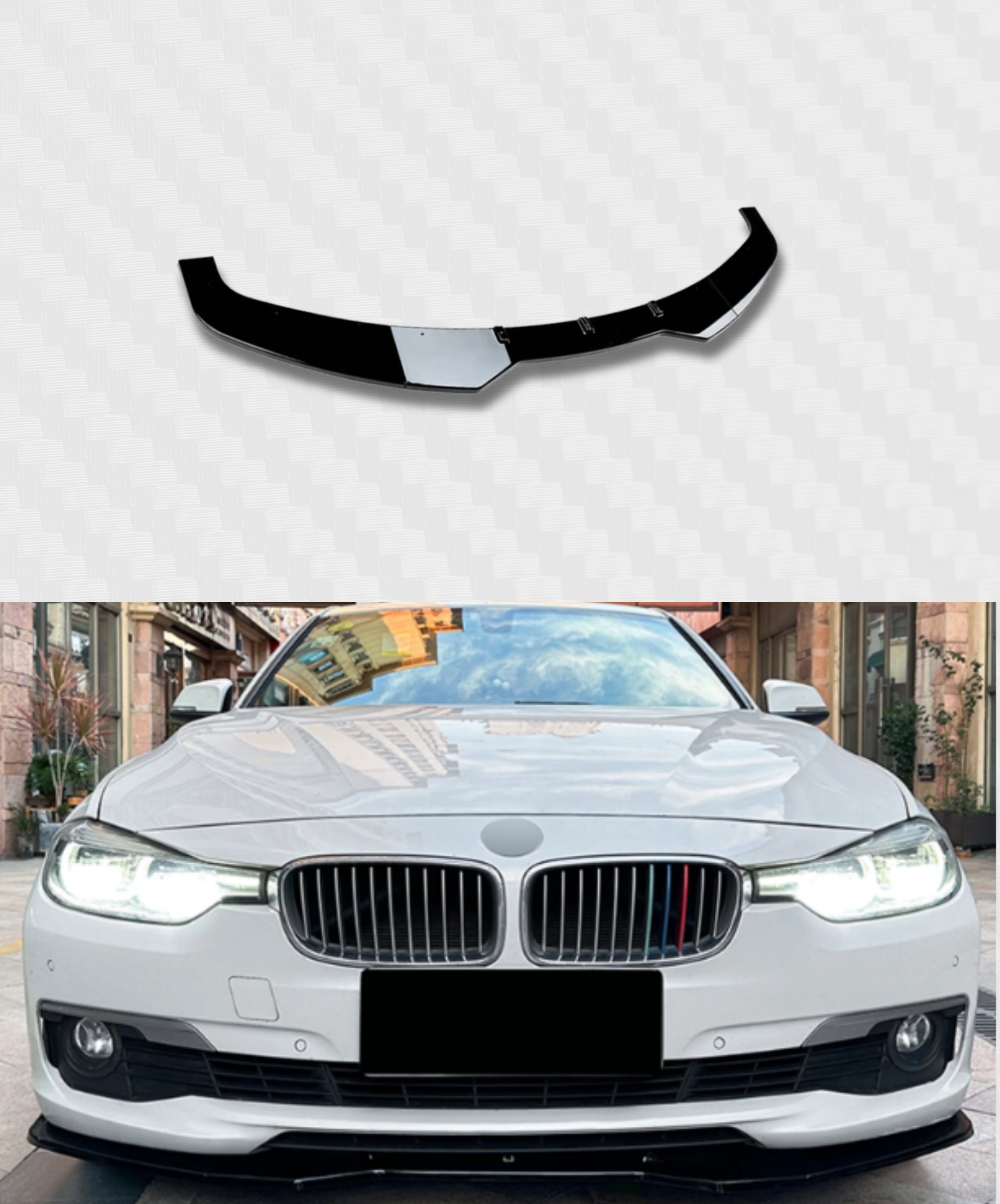 FRONT SPLITTER BMW 3 SERIES F30 F31 F35 BASE SEDAN