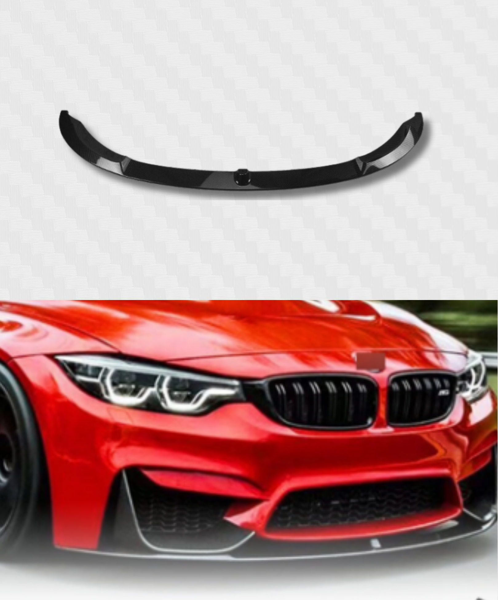 FRONT SPLITTER BMW M4 F80 / M3 F83 F82